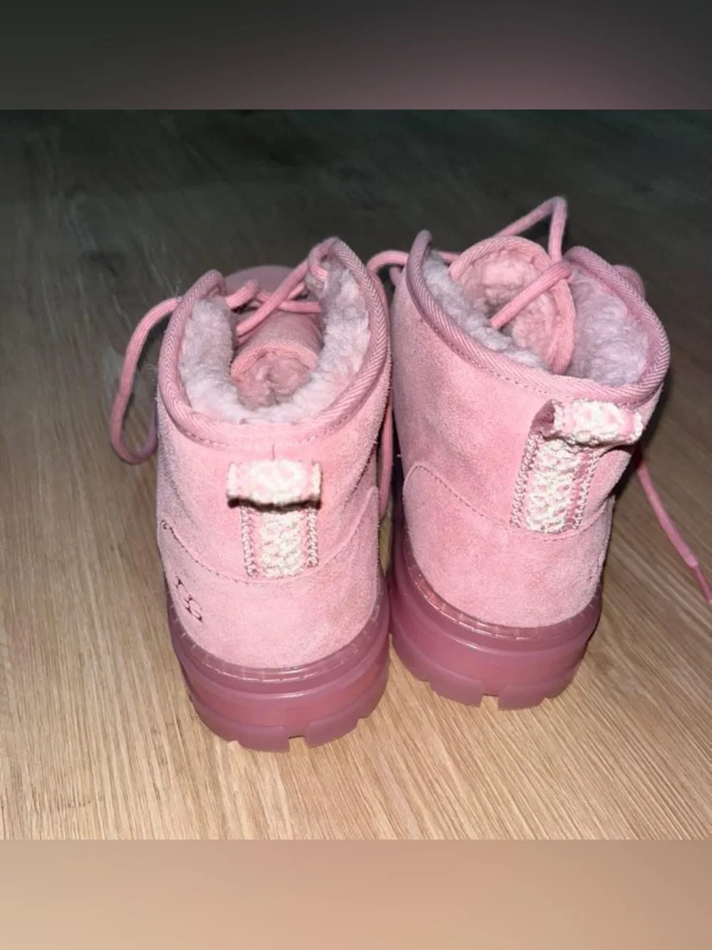 Ugg Neumel Clear Platform Boots, NEW ($150)! - Picture 3 of 4